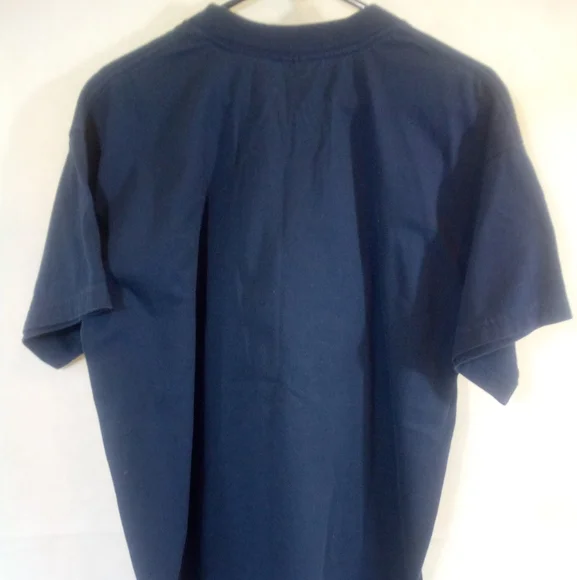 Vintage Navy S/S Dolphin 🐬 Mexico Pullover Shirt Tee XL - Picture 3 of 4